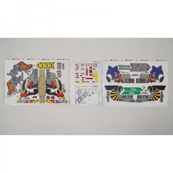 E-Flite Decal Set: F-16 Falcon-Gray 80mm EDF 1 E-Flite Decal Set: F-16 Falcon-Gray 80mm EDF