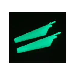 E-Flite DISC.. Lower Main Blade Set:Glow In The Dark (1 Pr): BMCX