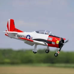 E-Flite T-28 Trojan 1.2m With Smart BNF Basic -E-Flite Offerte Negozio t 28 trojan 12m with smart bnf basic 2